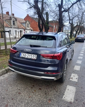 Audi Q3 cena 150000 przebieg: 77000, rok produkcji 2020 z Dobiegniew małe 326